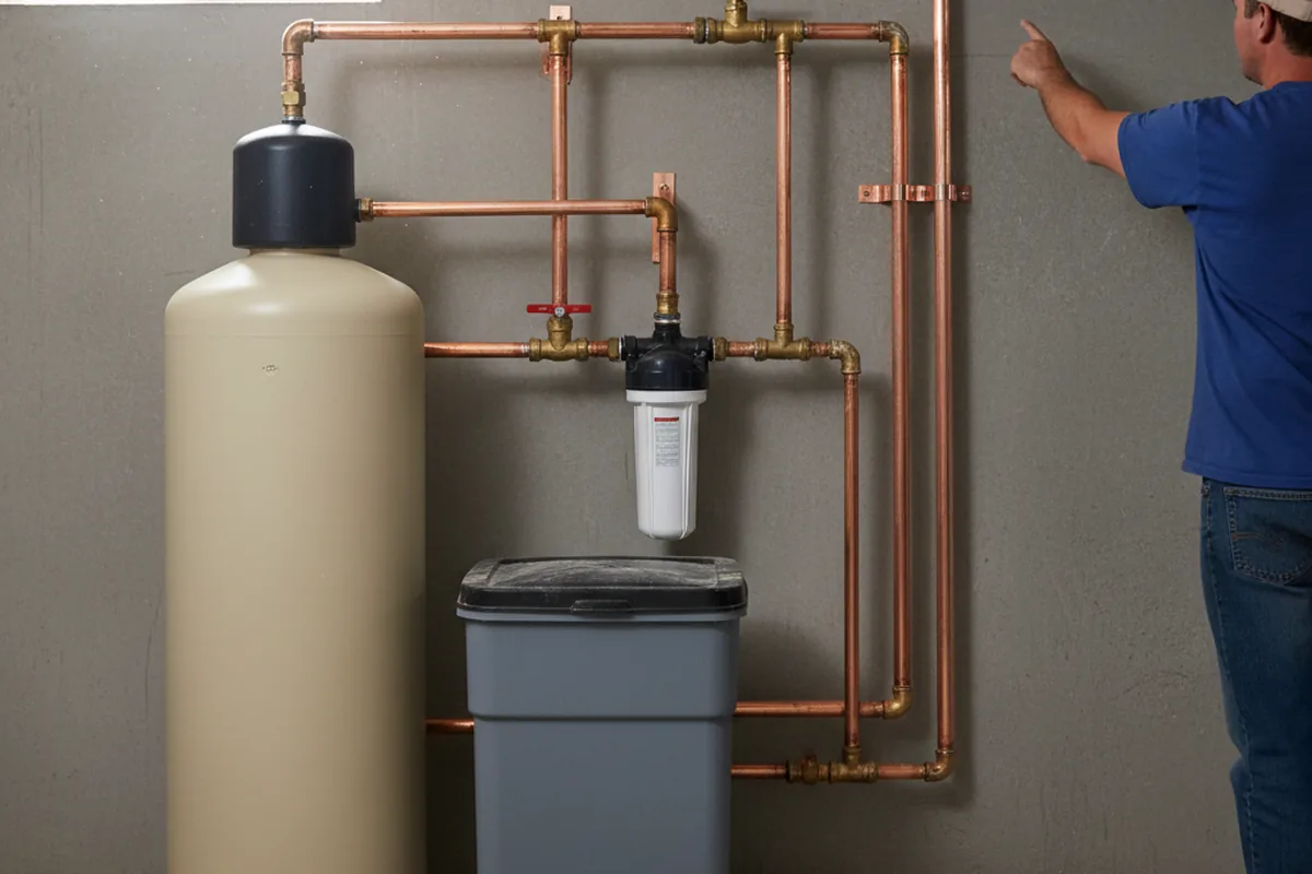 Whole-house water treatment system installed in Mountville